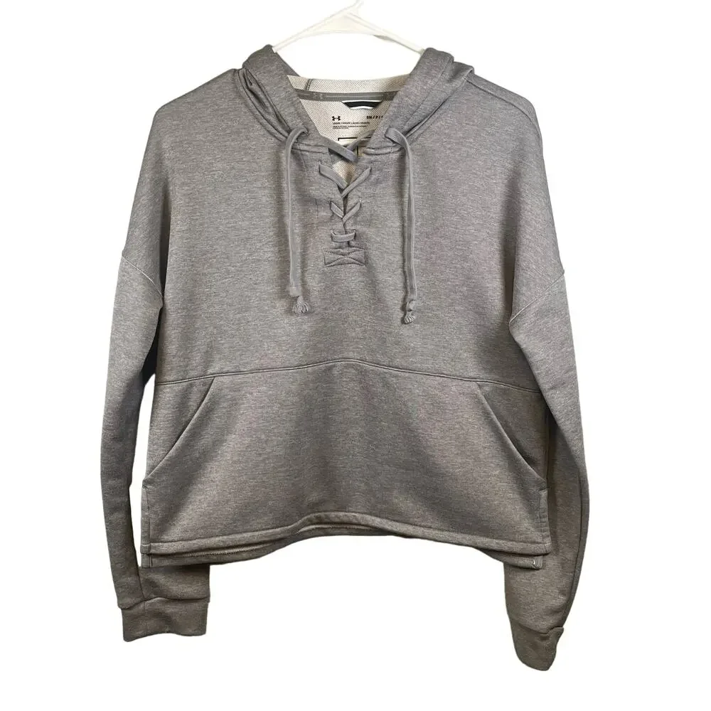 Under Armour Women's Cross Town Pullover Hoodie Sweatshirt Sz Small - Picture 3 of 6